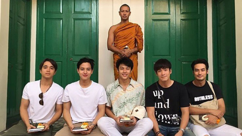 ภารกิจพระเอกเด็กวัดหล่อ แท็กทีมร่วมบุญพระเกรท