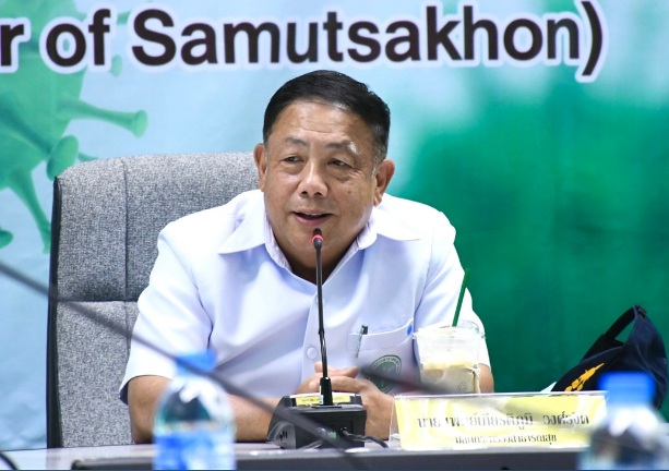 Permanent Secretary of Ministry of Foreign Affairs reveals that migrant workers in Samut Sakhon are infected with COVID  Inspect the factory and community market