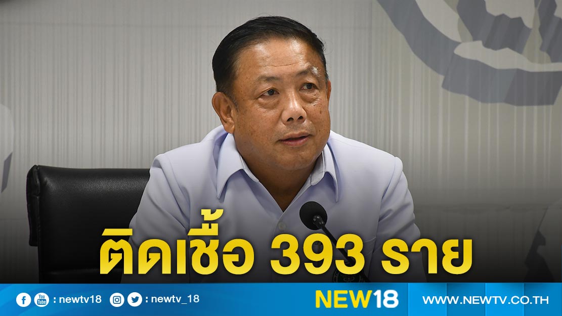 สธ.เผยพบผู้ติดเชื้อโควิด ตม.บางเขนแล้ว 393 ราย 