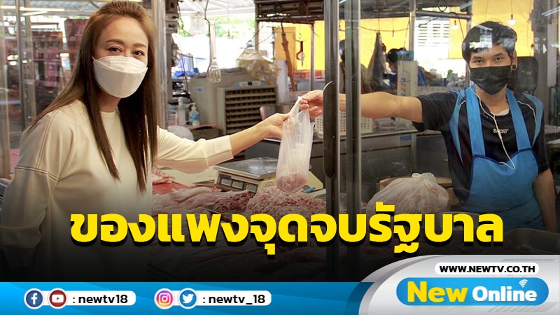 "นภาพร"ชี้หมูแพง ข้าวของขึ้นราคาอาจนำไปสู่จุดจบรัฐบาล