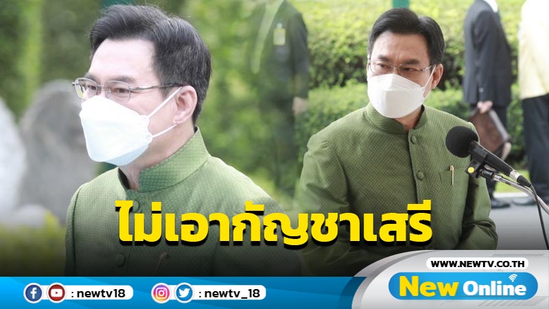 ปชป.หนุนกัญชาทางการแพทย์ไม่เอากัญชาเสรี (มีคลิป)