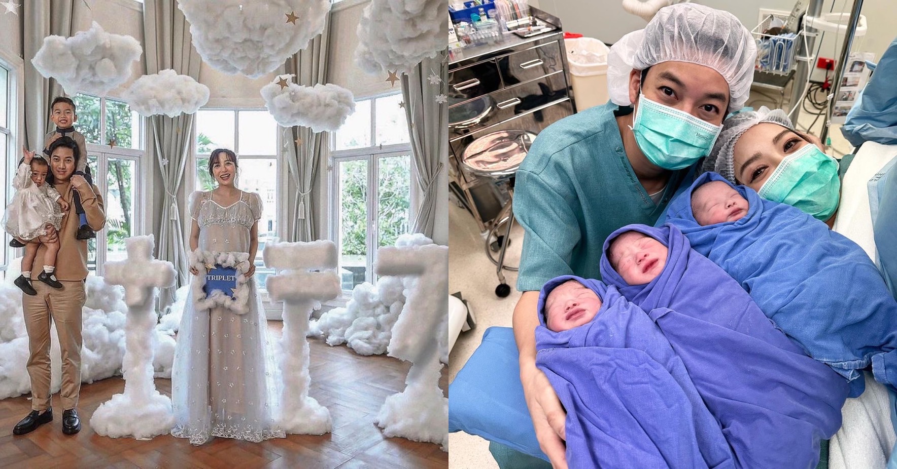 สิ้นสุดการรอคอย “เชน ธนา” เผยข่าวดีภรรยาคลอดลูกแฝด 3 แล้ว