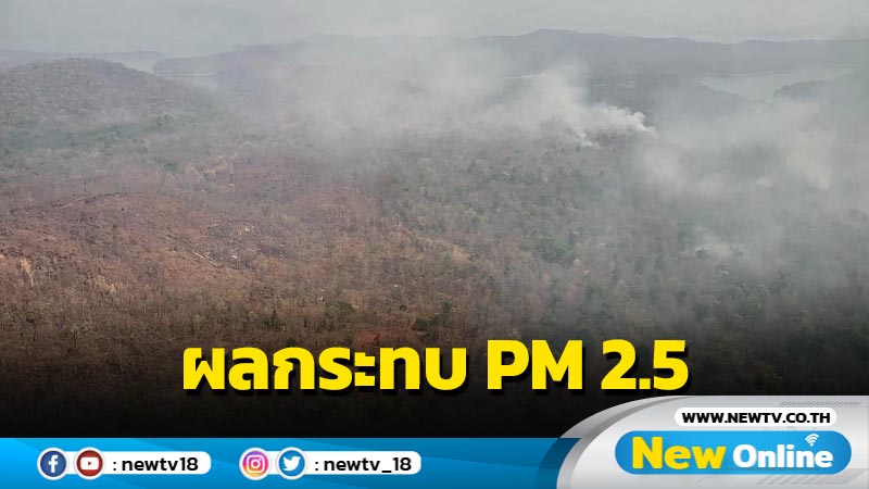 "หมอนิธิพัฒน์" เตือน ปชช.ดูแลตัวเองลดผลกระทบ  PM 2.5 