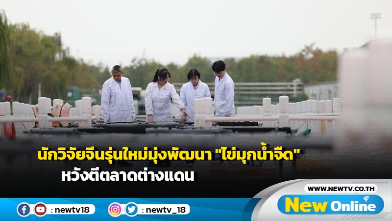 นักวิจัยจีนรุ่นใหม่มุ่งพัฒนา 